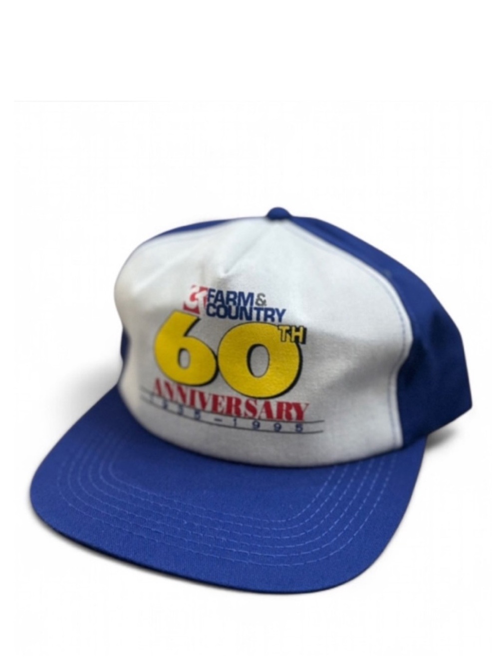 VTG 90s Men’s Blue/White Trucker SnapBack Hat